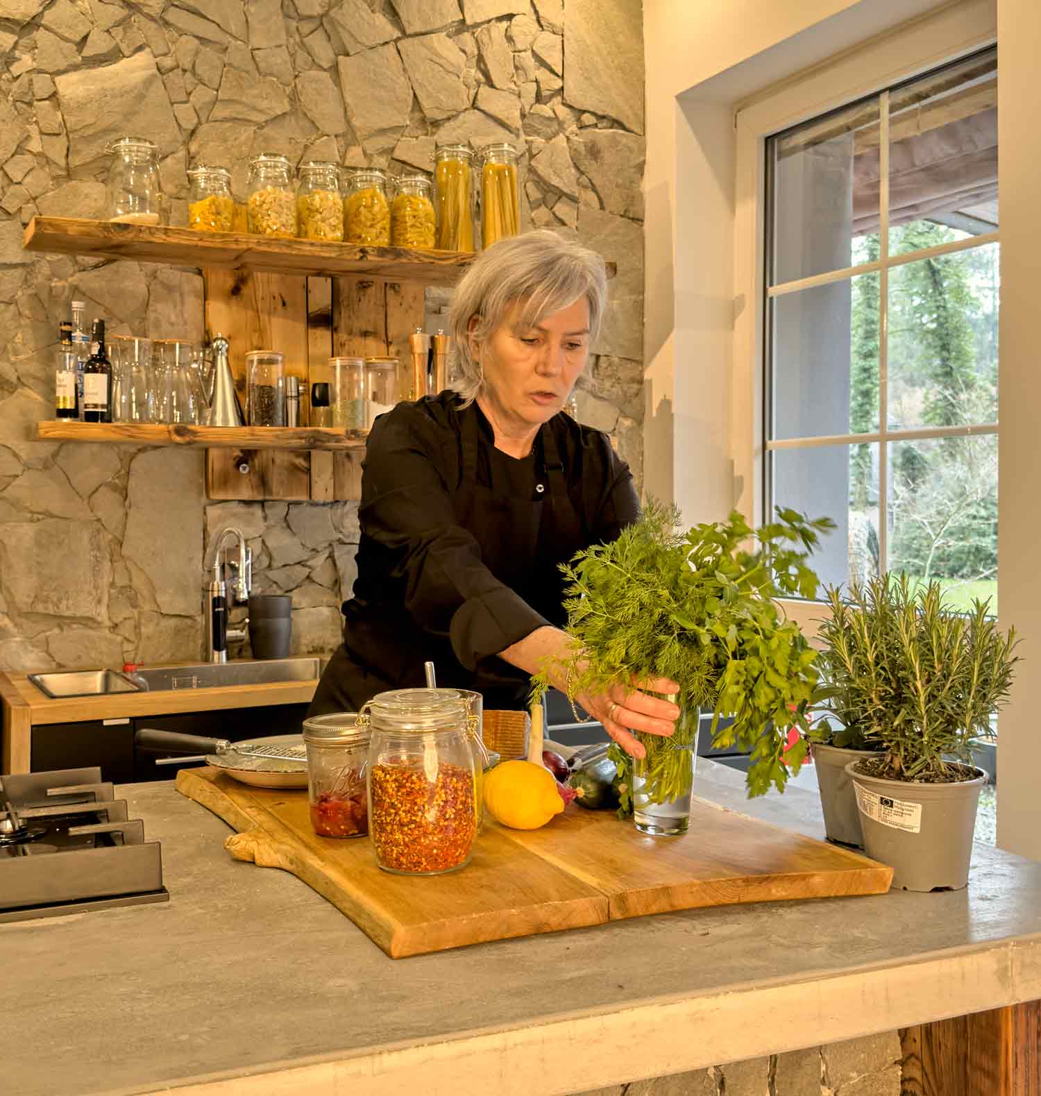 La Isola, cucina italiana, Monika Aquaro